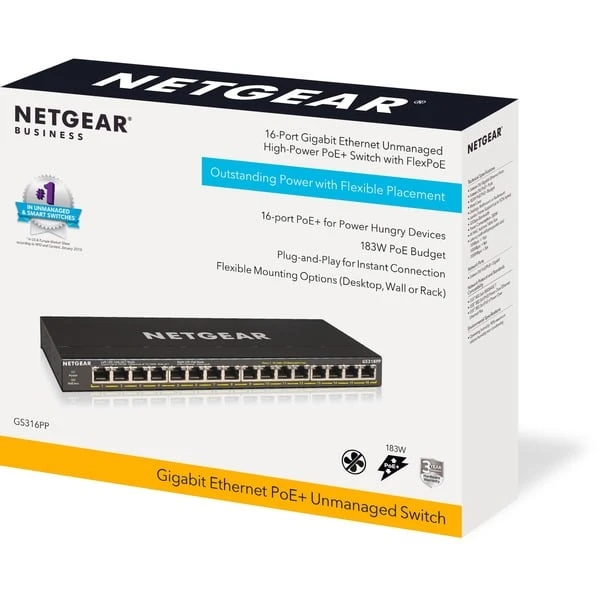 Netgear GS316PP, Switch 6 Netgear GS316PP, Switch – Bild 4