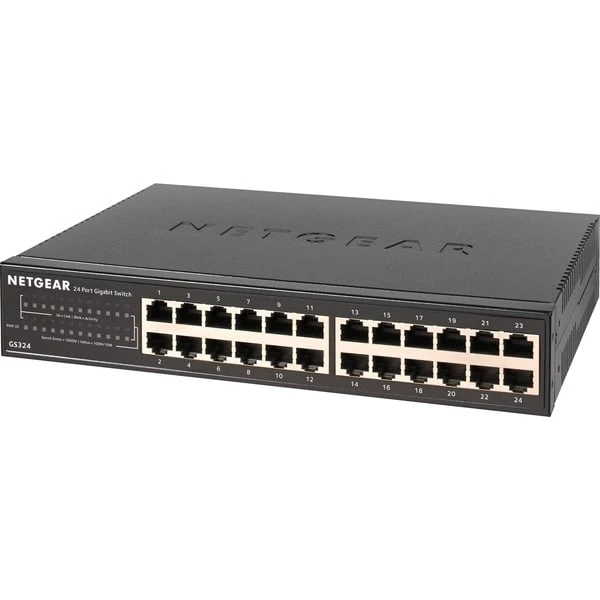 Netgear GS324v2, Switch 5 Netgear GS324v2, Switch – Bild 3