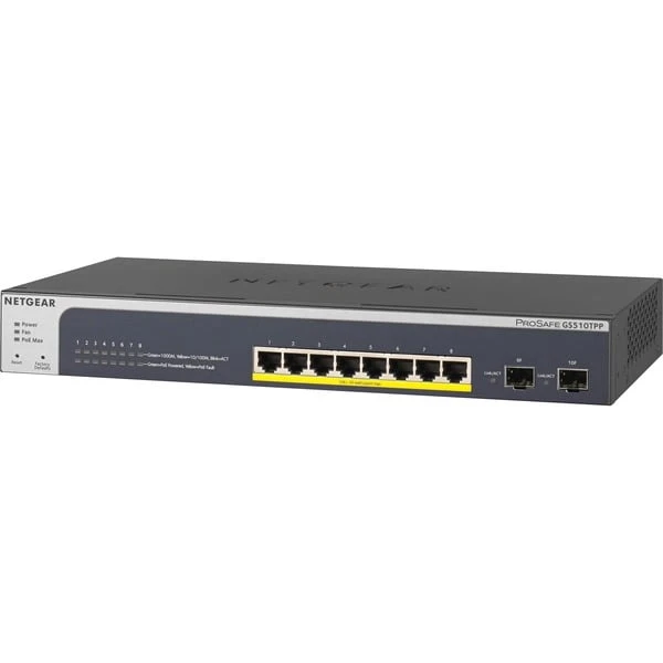 Netgear GS510TPP PoE/GE/GE/SMA/08, Switch 5 Netgear GS510TPP PoE/GE/GE/SMA/08, Switch – Bild 3
