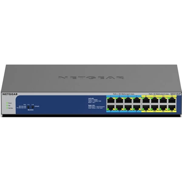 Netgear GS516UP, Switch 4 Netgear GS516UP, Switch – Bild 2
