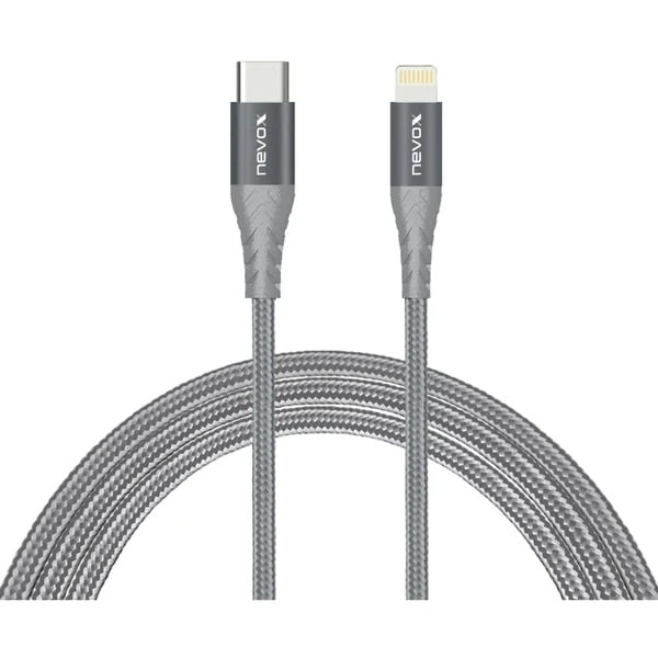 Nevox USB 2.0 Adapterkabel, USB-C Stecker > Lightning Stecker 3 Nevox USB 2.0 Adapterkabel, USB-C Stecker > Lightning Stecker