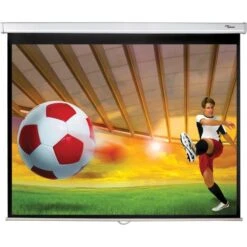 Optoma Leinwand 179x141 4:3, Rolloleinwand