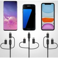 Otterbox USB 2.0 Kabel, USB-A Stecker > Micro-USB + USB-C + Lightning Stecker -Asus || HP || Digitus Verkäufe Otterbox USB 2 0 Kabel USB A Stecker Micro USB USB C Lightning Stecker@@1743133 2