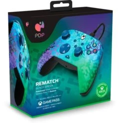 PDP Rematch Advanced Wired Controller - Glitch Green, Gamepad -Asus || HP || Digitus Verkäufe PDP Rematch Advanced Wired Controller Glitch Green Gamepad@@1867312 7