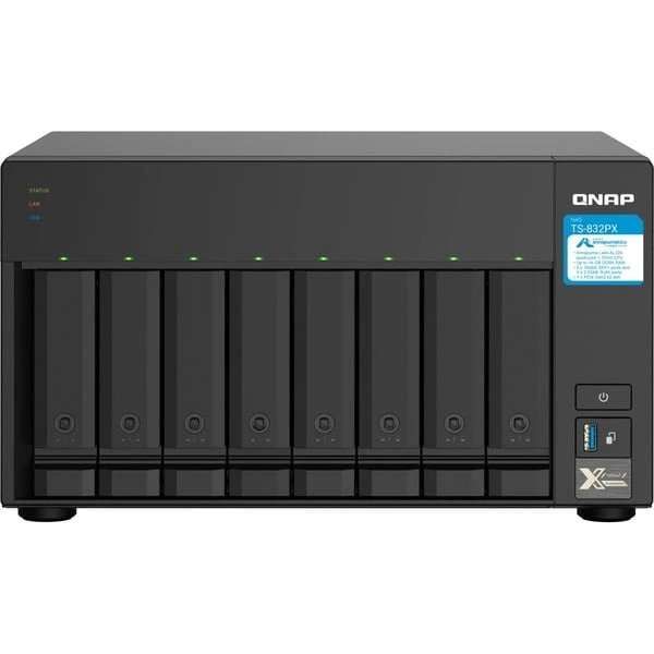 QNAP TS-832PX-4G, NAS 4 QNAP TS-832PX-4G, NAS – Bild 2