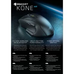 Roccat Kone Air, Gaming-Maus -Asus || HP || Digitus Verkäufe Roccat Kone Air Gaming Maus@@1907800 12