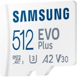 SAMSUNG EVO Plus 512 GB MicroSDXC (2021), Speicherkarte -Asus || HP || Digitus Verkäufe SAMSUNG EVO Plus 512 GB microSDXC 2021 Speicherkarte@@1790599 2