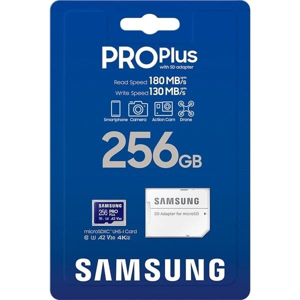 SAMSUNG PRO Plus 256 GB MicroSDXC (2023), Speicherkarte 10 SAMSUNG PRO Plus 256 GB MicroSDXC (2023), Speicherkarte – Bild 8
