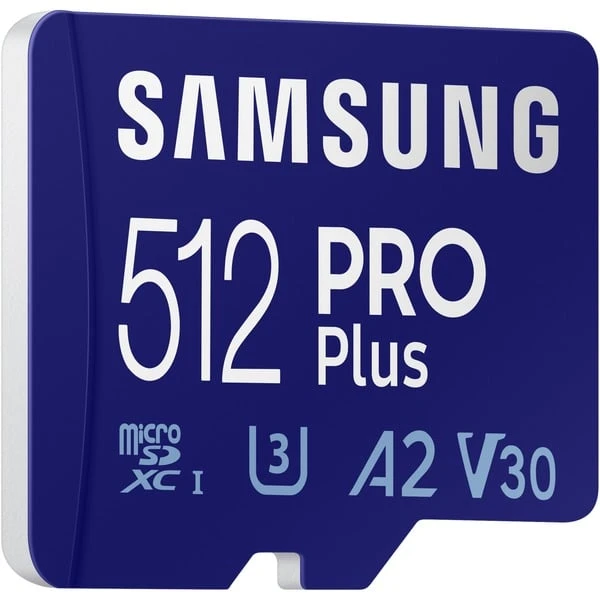 SAMSUNG PRO Plus 512 GB MicroSDXC (2021), Speicherkarte 3 SAMSUNG PRO Plus 512 GB MicroSDXC (2021), Speicherkarte