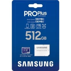 SAMSUNG PRO Plus 512 GB MicroSDXC (2023), Speicherkarte 18 SAMSUNG PRO Plus 512 GB MicroSDXC (2023), Speicherkarte -Asus || HP || Digitus Verkäufe SAMSUNG PRO Plus 512 GB microSDXC 2023 Speicherkarte@@100001847 7