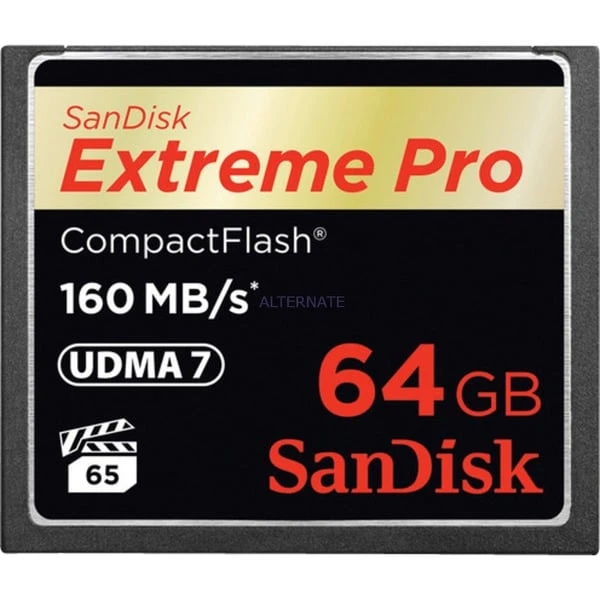 SanDisk CompactFlash Extreme Pro 64 GB, Speicherkarte 3 SanDisk CompactFlash Extreme Pro 64 GB, Speicherkarte