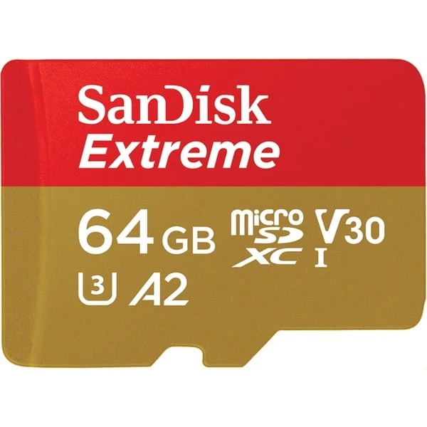 SanDisk Extreme 64 GB MicroSDXC, Speicherkarte 3 SanDisk Extreme 64 GB MicroSDXC, Speicherkarte