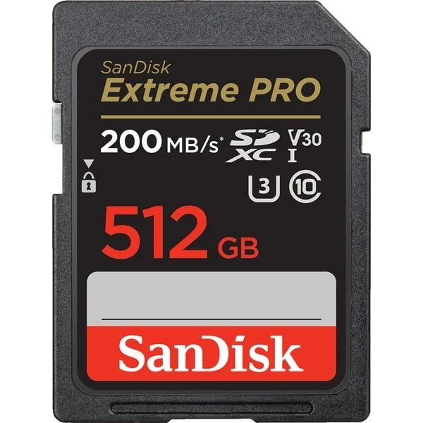 SanDisk Extreme PRO 512 GB SDXC, Speicherkarte 3 SanDisk Extreme PRO 512 GB SDXC, Speicherkarte