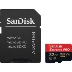 SanDisk Extreme PRO MicroSDHC 32 GB, Speicherkarte