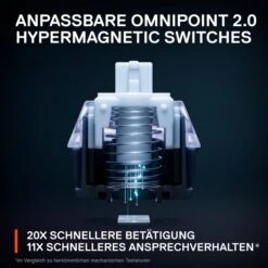 SteelSeries Apex Pro TKL Wireless, Gaming-Tastatur -Asus || HP || Digitus Verkäufe SteelSeries Apex Pro TKL Wireless Gaming Tastatur@@1871364 3