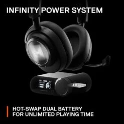 SteelSeries Arctis Nova Pro Wireless, Gaming-Headset -Asus || HP || Digitus Verkäufe SteelSeries Arctis Nova Pro Wireless Gaming Headset@@1840322 5
