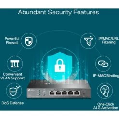 TP-Link ER605 SafeStream, Router -Asus || HP || Digitus Verkäufe TP Link ER605 SafeStream Router@@100004384 8