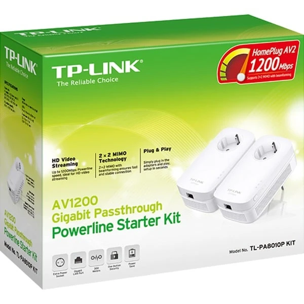 TP-Link TL-PA8010P KIT, Powerline 6 TP-Link TL-PA8010P KIT, Powerline – Bild 4