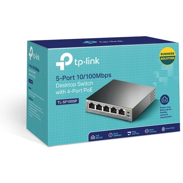 TP-Link TL-SF1005P, Switch 7 TP-Link TL-SF1005P, Switch – Bild 5