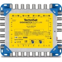 TechniSat GIGASWITCH 9/20 LAN, Multischalter