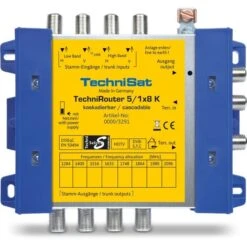 TechniSat TECHNIROUTER 5/1X8 G-R, Multischalter