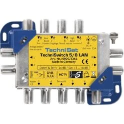 TechniSat TechniSwitch 5/8 Mini LAN, Multischalter