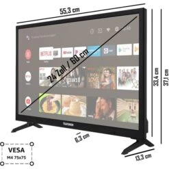 Telefunken D24H550X2CW, LED-Fernseher 7 Telefunken D24H550X2CW, LED-Fernseher -Asus || HP || Digitus Verkäufe Telefunken D24H550X2CW LED Fernseher@@1919666 2