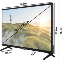 Telefunken D32H550X1CWT, LED-Fernseher 7 Telefunken D32H550X1CWT, LED-Fernseher -Asus || HP || Digitus Verkäufe Telefunken D32H550X1CWT LED Fernseher@@1919668 2