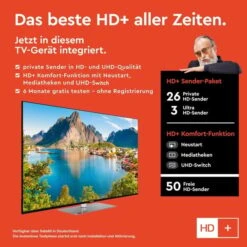 Telefunken D55U760B1CW, LED-Fernseher -Asus || HP || Digitus Verkäufe Telefunken D55U760B1CW LED Fernseher@@1919685 8