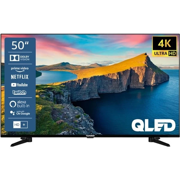 Telefunken QU50K800, QLED-Fernseher 4 Telefunken QU50K800, QLED-Fernseher – Bild 2