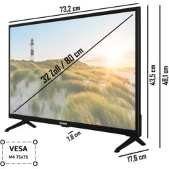 Telefunken XF32SN550S, LED-Fernseher 8 Telefunken XF32SN550S, LED-Fernseher -Asus || HP || Digitus Verkäufe Telefunken XF32SN550S LED Fernseher@@1913761 2