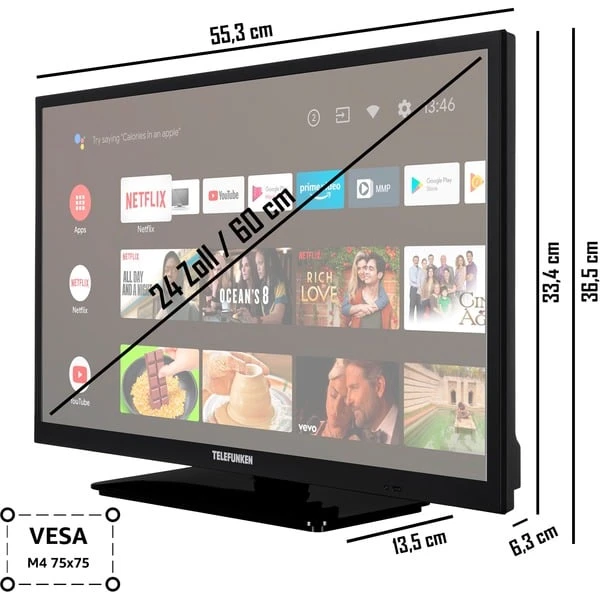 Telefunken XH24AN550MV, LED-Fernseher 5 Telefunken XH24AN550MV, LED-Fernseher – Bild 3