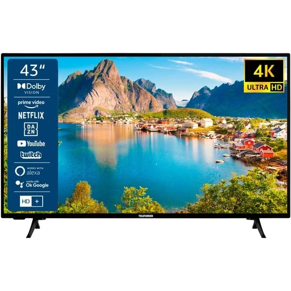 Telefunken XU43SN550S, LED-Fernseher 4 Telefunken XU43SN550S, LED-Fernseher – Bild 2