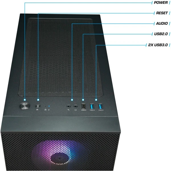 Thermaltake Calypso Black, Gaming-PC 11 Thermaltake Calypso Black, Gaming-PC – Bild 9