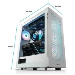 Thermaltake Titan White, Gaming-PC -Asus || HP || Digitus Verkäufe Thermaltake Titan White Gaming PC@@1878361 9