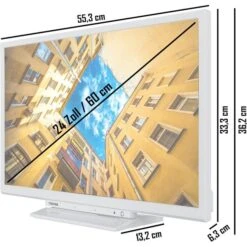 Toshiba 24WK3C64DAY, LED-Fernseher 7 Toshiba 24WK3C64DAY, LED-Fernseher -Asus || HP || Digitus Verkäufe Toshiba 24WK3C64DAY LED Fernseher@@1839705 2