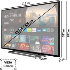 Toshiba 43UF3D63DA, LED-Fernseher -Asus || HP || Digitus Verkäufe Toshiba 43UF3D63DA LED Fernseher@@1913749 2