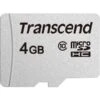 Transcend 300S 4 GB MicroSD, Speicherkarte -Asus || HP || Digitus Verkäufe Transcend 300S 4 GB microSD Speicherkarte@@imct3g