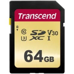 Transcend 500S 64 GB, Speicherkarte
