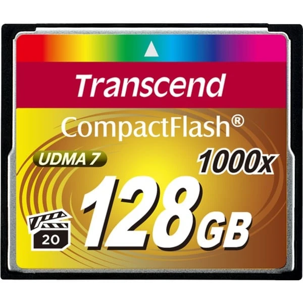 Transcend CompactFlash 1000 128 GB, Speicherkarte 3 Transcend CompactFlash 1000 128 GB, Speicherkarte