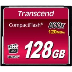 Transcend CompactFlash 800 128 GB, Speicherkarte