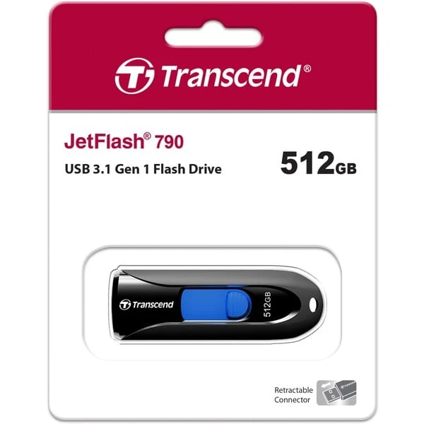 Transcend JetFlash 790K 512 GB, USB-Stick 7 Transcend JetFlash 790K 512 GB, USB-Stick – Bild 5