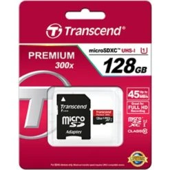 Transcend Premium 128GB MicroSDXC-Karte, Speicherkarte -Asus || HP || Digitus Verkäufe Transcend Premium 128GB microSDXC Karte Speicherkarte@@imht3a 2