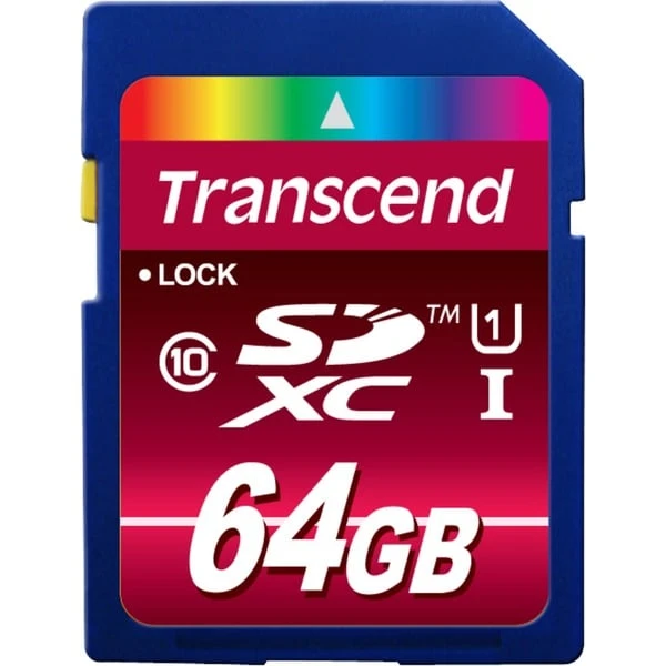 Transcend Secure Digital SDXC UHS-I 64 GB, Speicherkarte 3 Transcend Secure Digital SDXC UHS-I 64 GB, Speicherkarte