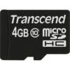 Transcend MicroSDHC Card 4 GB, Speicherkarte -Asus || HP || Digitus Verkäufe Transcend microSDHC Card 4 GB Speicherkarte@@imct37 2