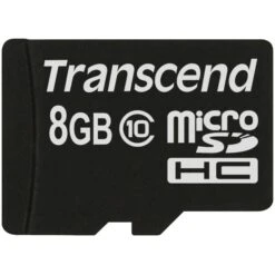 Transcend MicroSDHC Card 8 GB, Speicherkarte