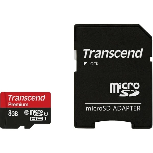 Transcend MicroSD 8GB, Speicherkarte 4 Transcend MicroSD 8GB, Speicherkarte – Bild 2