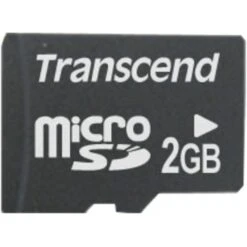 Transcend Micro Secure Digital Card 2 GB, Speicherkarte