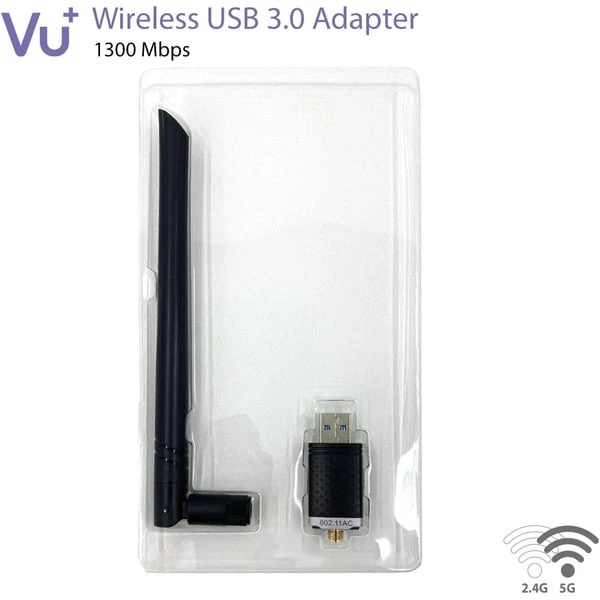 VU+ Dual Band Wireless USB 3.0 Adapter, WLAN-Adapter – Bild 5