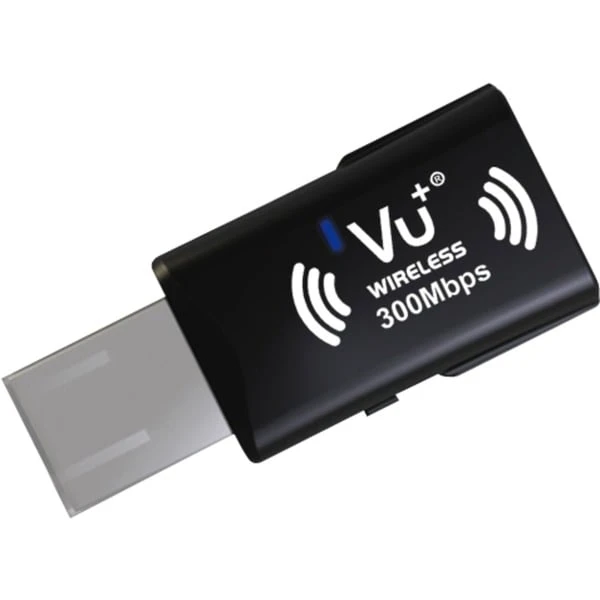 VU+ Wireless USB Adapter 300 Mbps Incl. WPS Setup, WLAN-Adapter